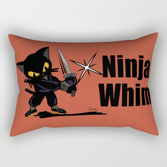 Ninja Whim Rectangular Pillow