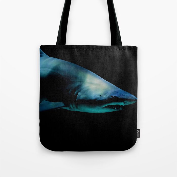 Dark Shark (Color) Tote Bag
