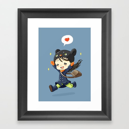 Happiness Framed Art Print