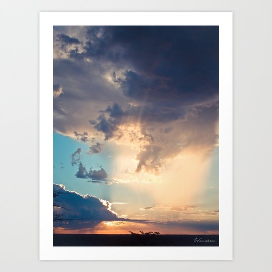 After the rain Art Print