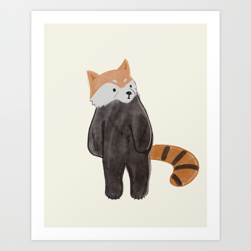 Cute Drawings Of Red Pandas