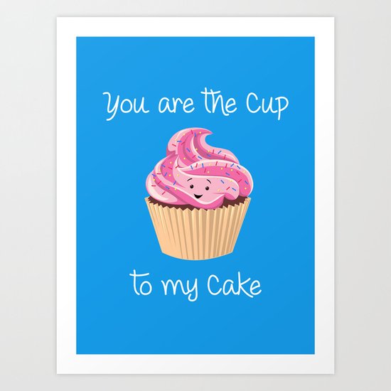 My Cupcake Art Print