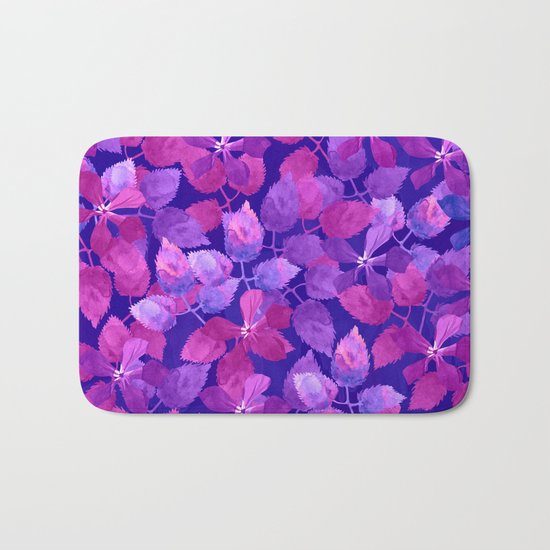 Botanical garden Bath Mat