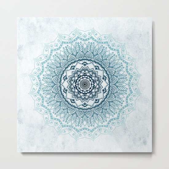 Frankfurter Mandala Metal Print