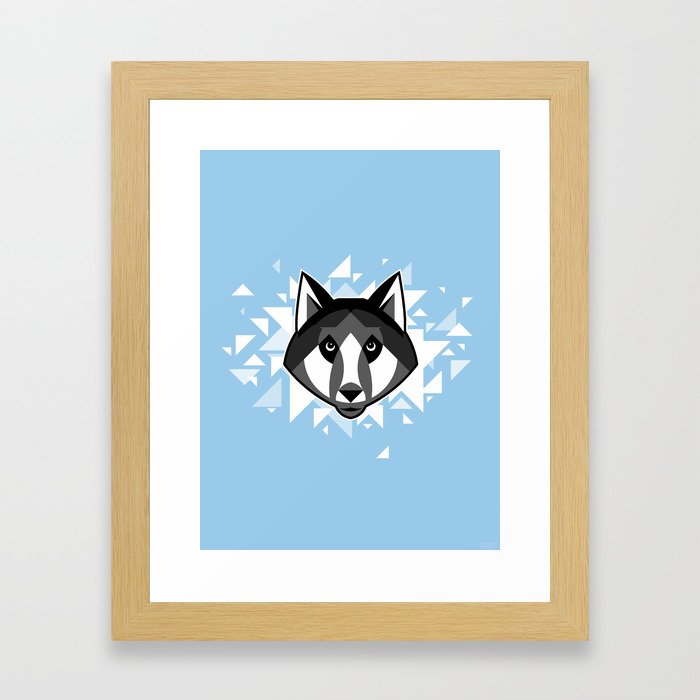 Wolfdog Framed Art Print