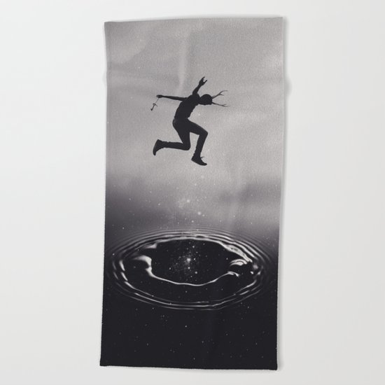 Passing Through Beach Towel