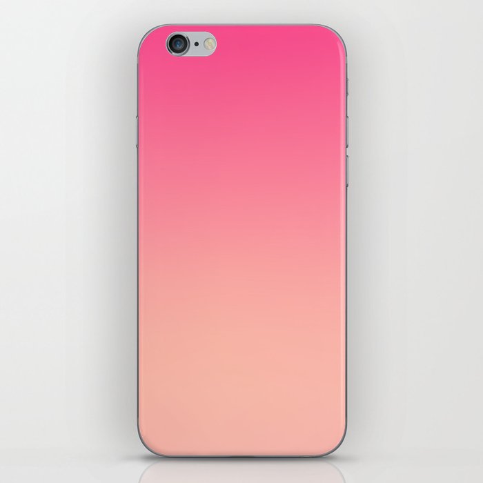 34 Pink Gradient Background Colour Palette 220721 Aura Ombre Valourine Digital Minimalist Art iPhone Skin