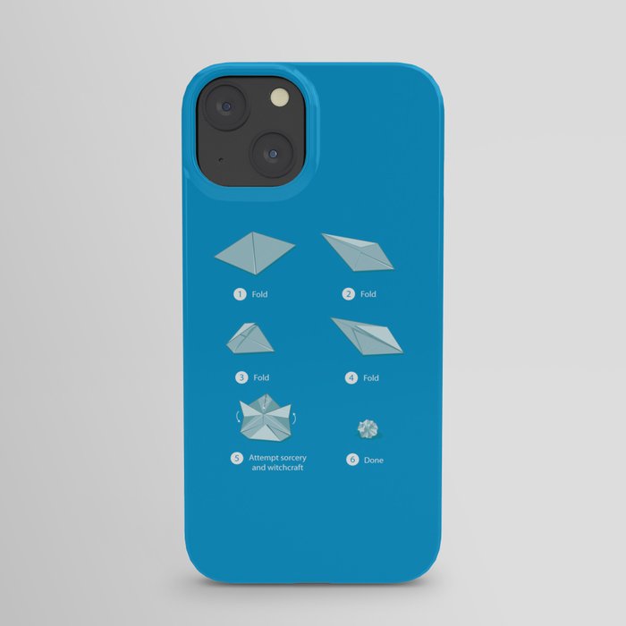 Step-by-step Origami iPhone Case