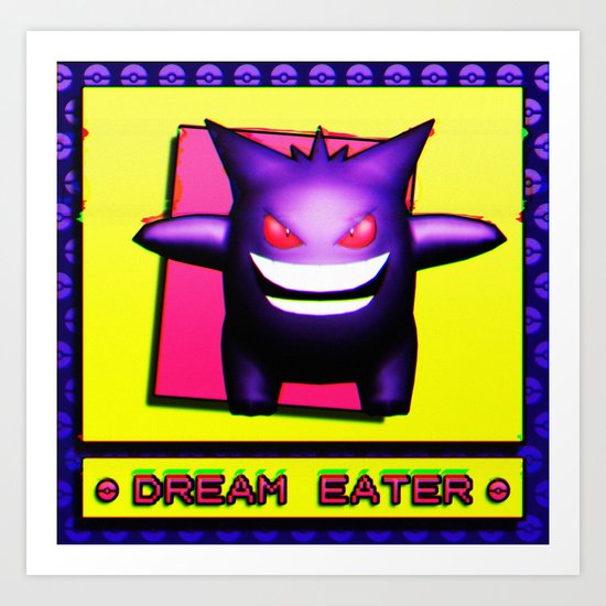 DREAM EATER 2.0 Art Print