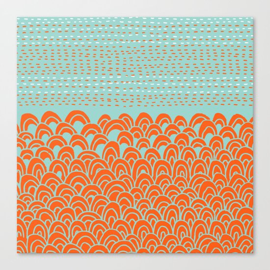 Infinite Wave Canvas Print