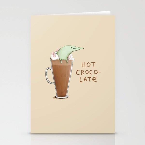 Hot Crocolate Stationery Cards