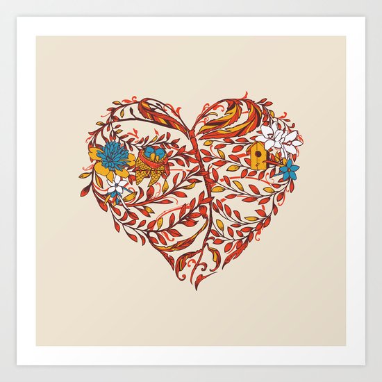 Just Like Home Art Print