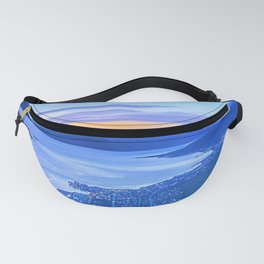 Calm Nordic Lakeview Sunset of Tromso, Norway Scandinavia Fanny Pack