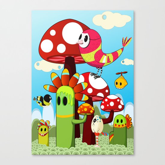 Critters Canvas Print