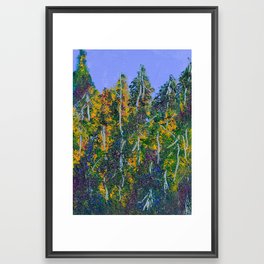 Pine Nostalgia Framed Art Print