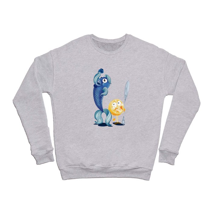 Dr Fish & Mr Lemon Crewneck Sweatshirt