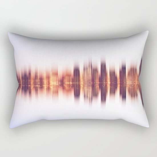 CityScape Rectangular Pillow