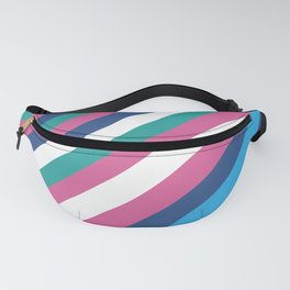 colorful-stripes-retro-vintage-style Fanny Pack