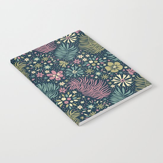 Mystical Forest (Teal and Lilac) Notebook