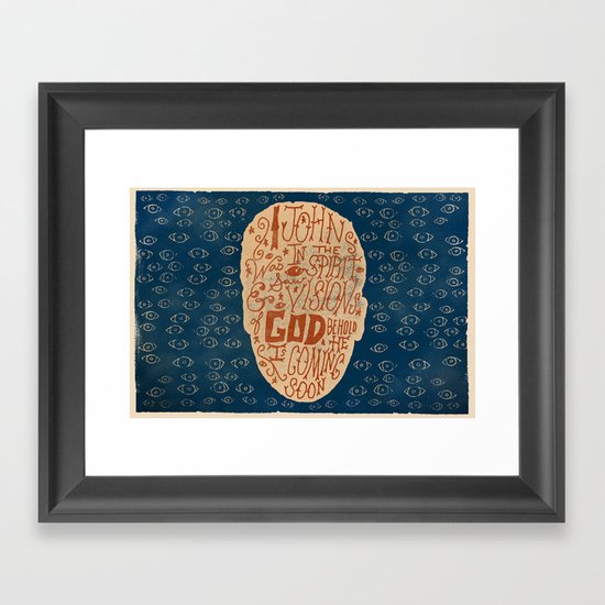 Revelation (by Adam Grason) Framed Art Print