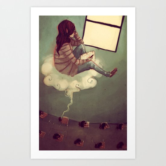 While I Dream Art Print