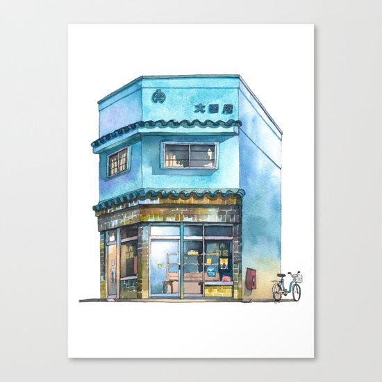 Tokyo Storefront #07 Canvas Print