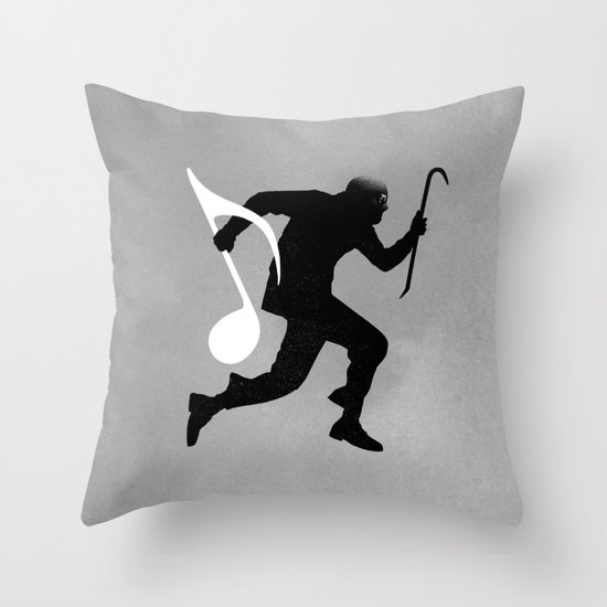 Ripped Throw Pillow