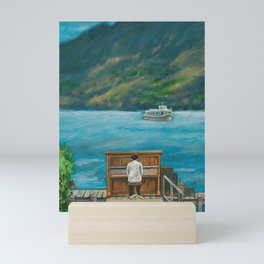 Crash landing on you Mini Art Print