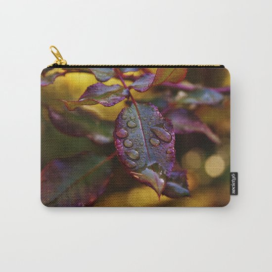 colourful leaves Carry-All Pouch