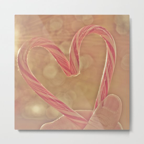 I Heart Xmas Metal Print