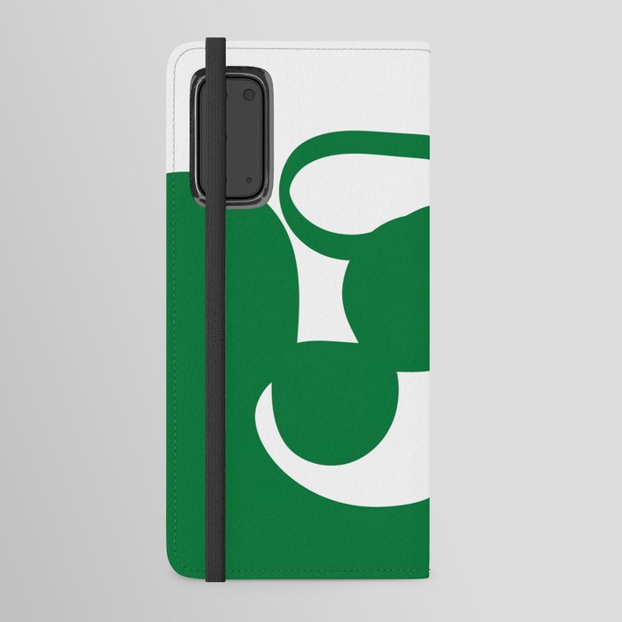 Abstract line and shape 11 Android Wallet Case