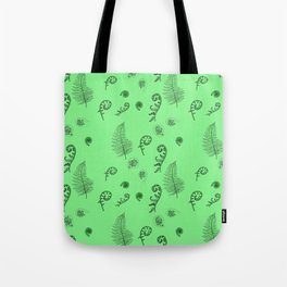 Fiddleheads and Ferns Tote Bag