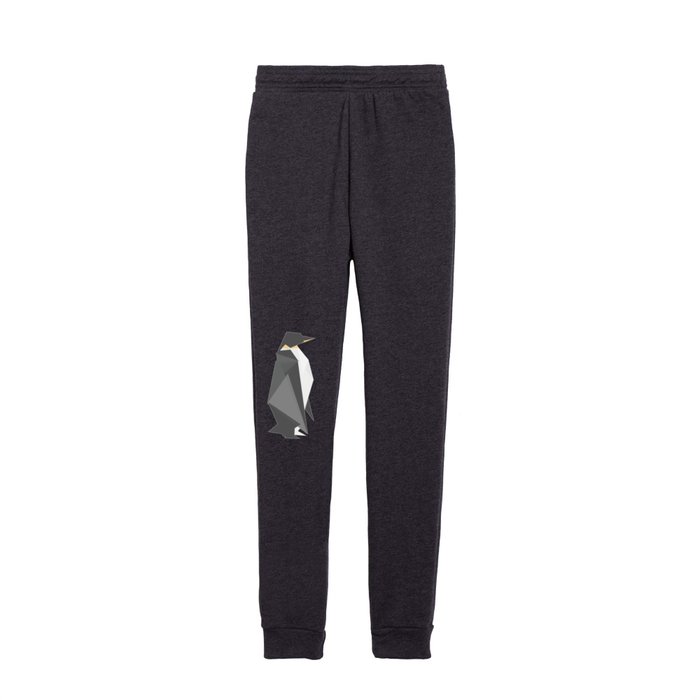 Fractal geometric emperor penguin Kids Joggers