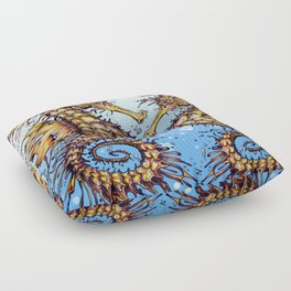 Seahorse Floor Pillow