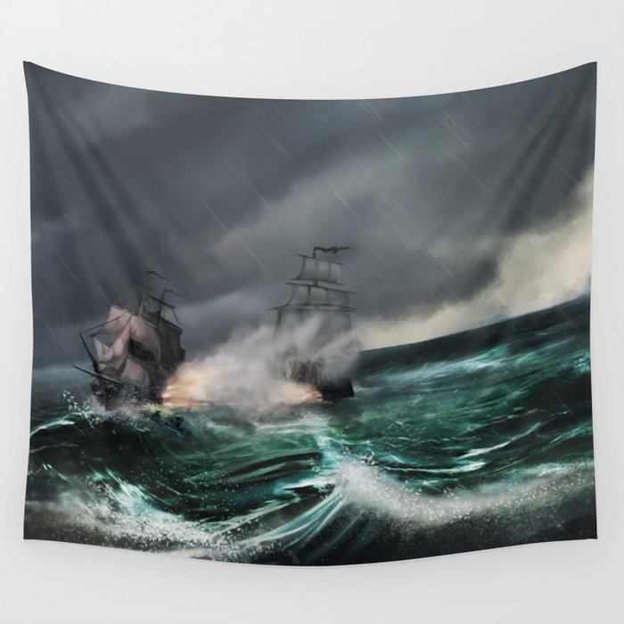 Pirate of the caribbean Wall Tapestry