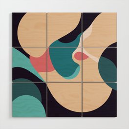 Modern abstract art  Wood Wall Art