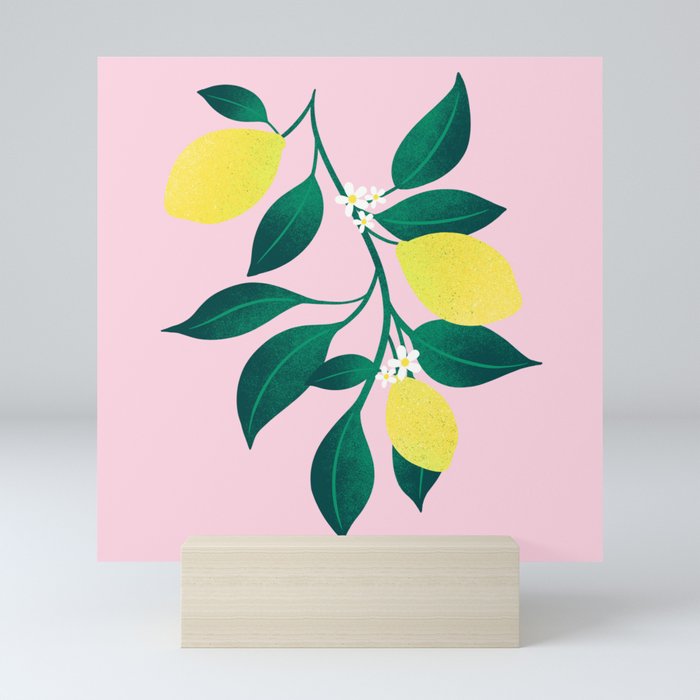 Lemon Love Mini Art Print