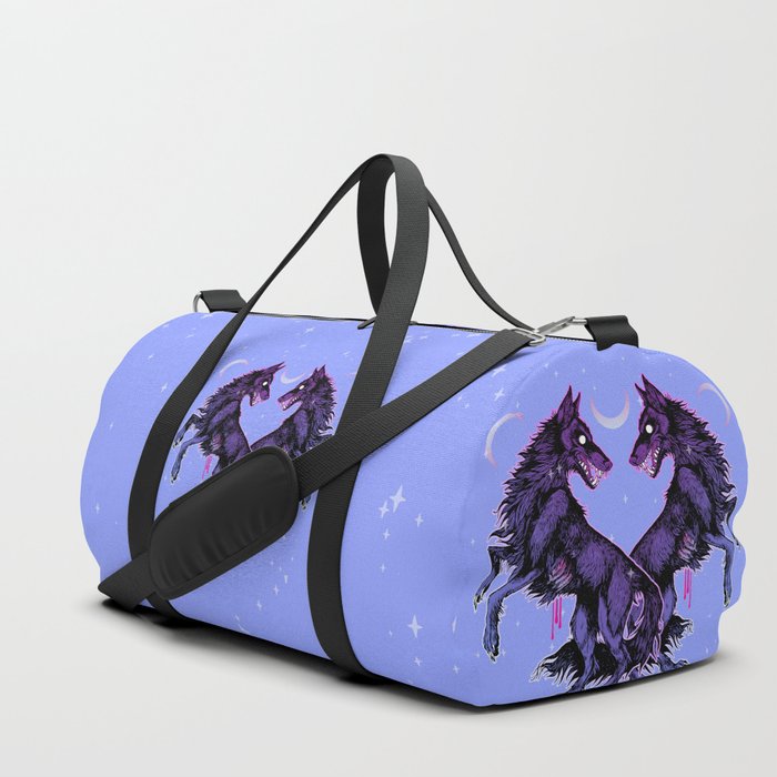 Purple Moon Duffle Bag