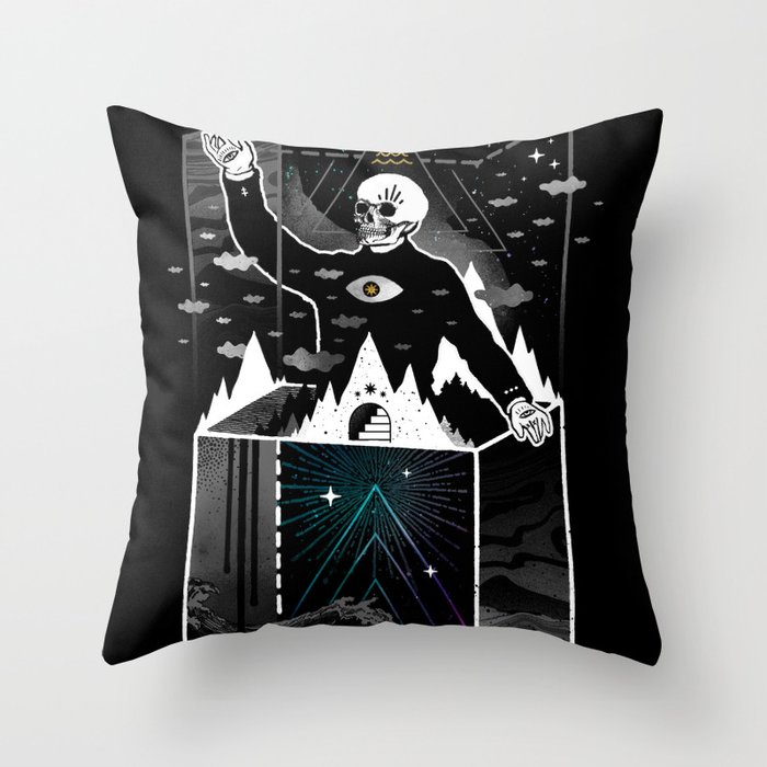 Existential Isolation Throw Pillow