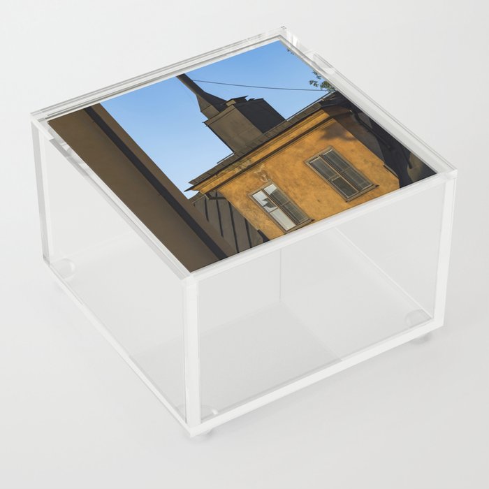 Stockholm rooftops Acrylic Box