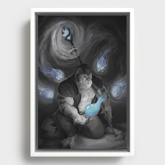 Commune with Spirits Framed Canvas