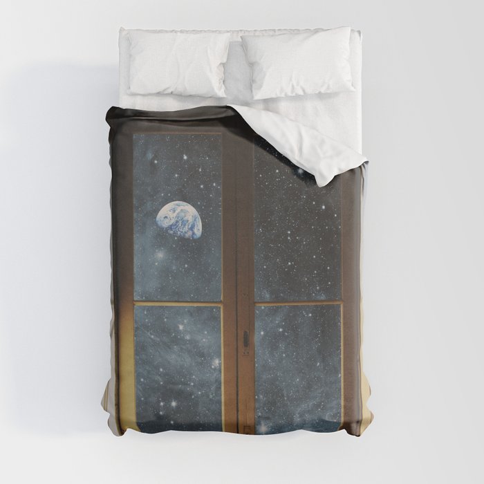 WINDOW TO THE UNIVERSE Duvet Cover