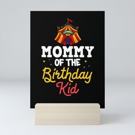 Circus Birthday Party Mom Theme Cake Ringmaster Mini Art Print