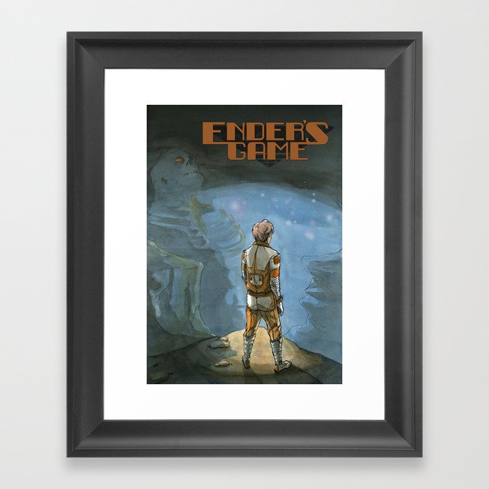 Ender's Game Framed Art Print