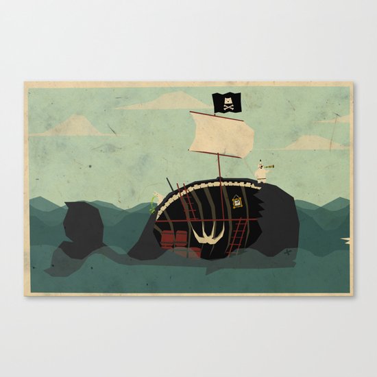 Whaleboat Canvas Print
