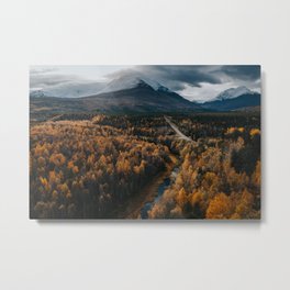 Arctic Autumn - Landscape and Nature Photography Metal Print