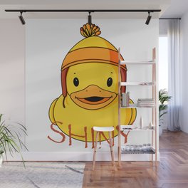 Shiny Rubber Duck Wall Mural