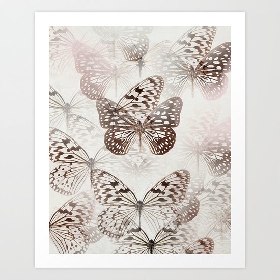 Flutter Art Print