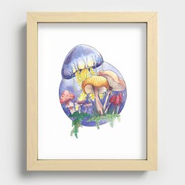 Mycology Moon Recessed Framed Print