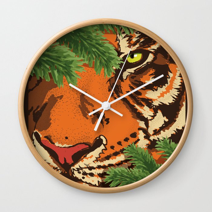 tiger Wall Clock